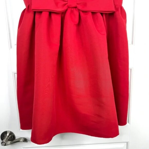 BHLDN Sachin & Babi Sloane Taffeta Double-Bow Mini Dress - Picture 9 of 10